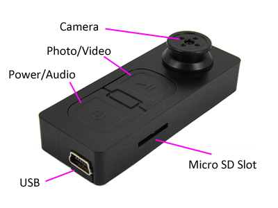 mini wifi button camera